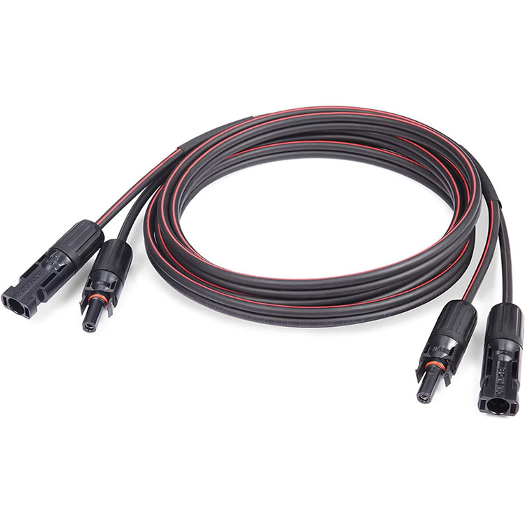 Ƙunƙasa Rubutun Ƙarfafa Ma'auni 10 Twin Solar Cable 30Ft