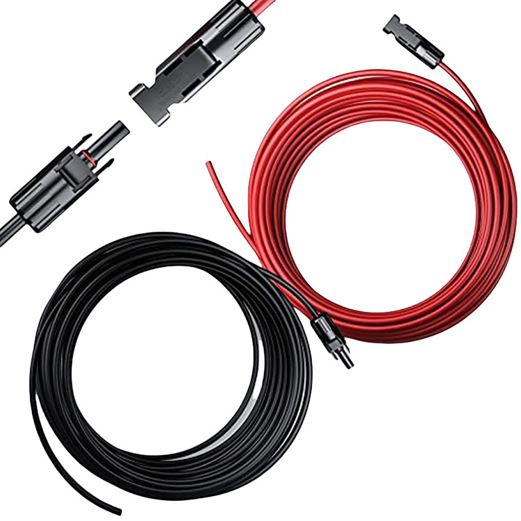Tinned Oxygen-Free Copper 12AWG Solar Extension Cable